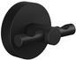 tesa Mantelhaken 40564-00000-00 MOON BLACK Anzahl der Haken: 2 (B x H x T) 50 x 53 x 65 mm Metall Schwarz (matt) 1 St. (40564-00000-00) von Tesa