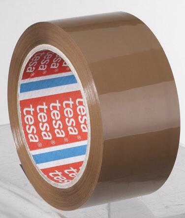 tesa Packband 50 mm x 66 m braun von Tesa