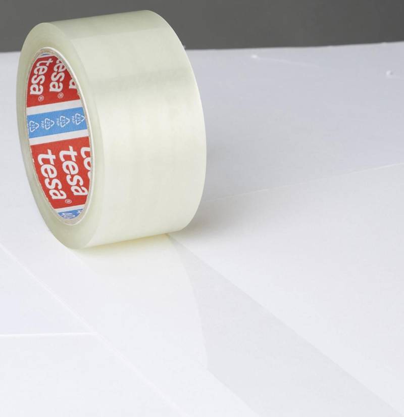 tesa Packband 50 mm x 66 m transparent von Tesa