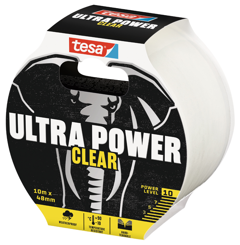 tesa Reparaturband ULTRA POWER CLEAR, 48 mm x 20,0 m tesa Reparaturband ULTRA POWER CLEAR, 48 mm x 20,0 m von Tesa
