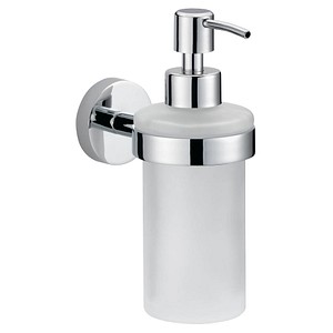 tesa Seifenspender SMOOZ 40323-00000-00 satiniertes Glas Metall, verchromt 200,0 ml tesa Seifenspender SMOOZ 40323-00000-00 satiniertes Glas Metall, verchromt 200,0 ml von Tesa