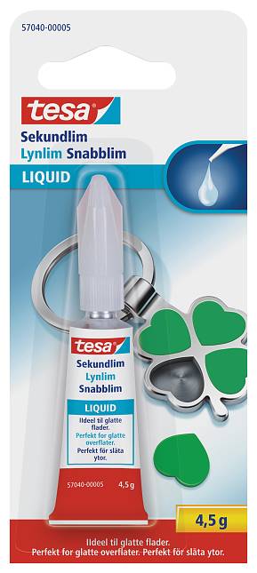 tesa Sekundenkleber, flüssig, in Tube, 4,5 g tesa Sekundenkleber, flüssig, in Tube, 4,5 g von Tesa
