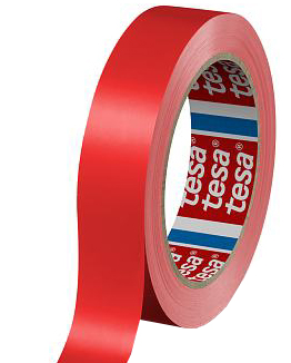 tesa Verpackungsklebeband 60404, 19 mm x 66 m, schwarz von Tesa