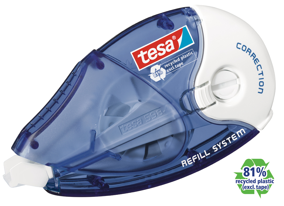 tesa ecoLogo Korrekturroller Refill Correction Doppelpack von Tesa