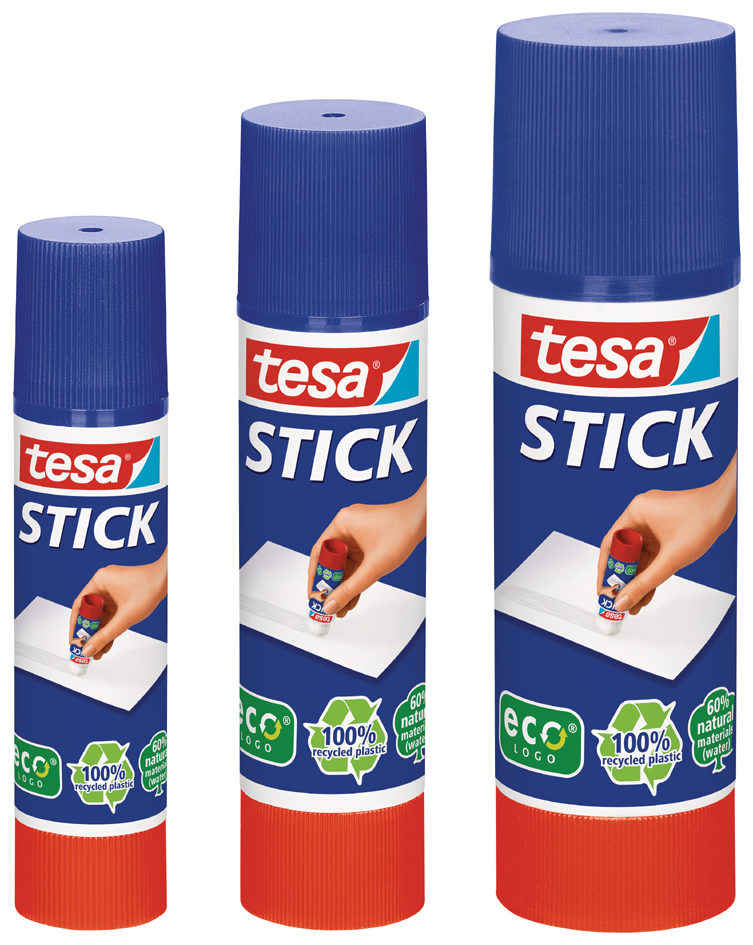 tesa ecoLogo Stick Klebestift, lösungsmittelfrei, 40 g von Tesa