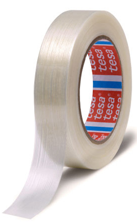 tesapack Monofilament-Verpackungsklebeband 4590, 25 mm x 50m von Tesa