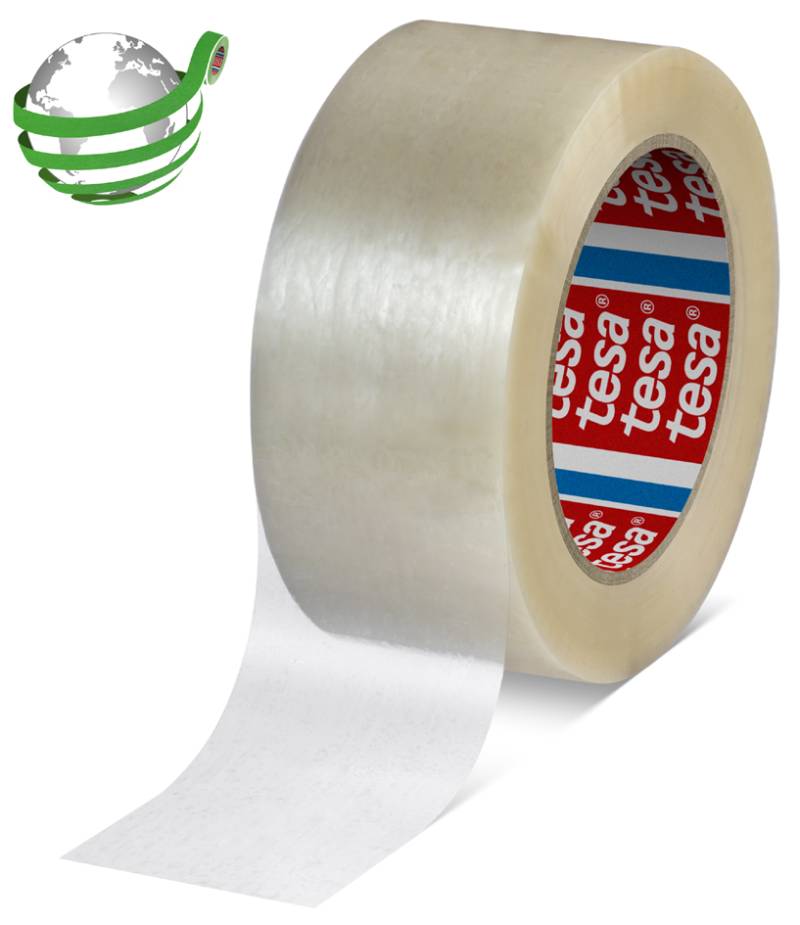 tesapack Verpackungsklebeband 60418, aus PET, 50 mm x 132 m von Tesa
