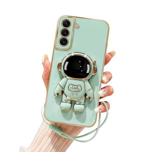 Tesazxcn Handyhülle für Samsung Galaxy S22 Plus (Cyan) von Tesazxcn
