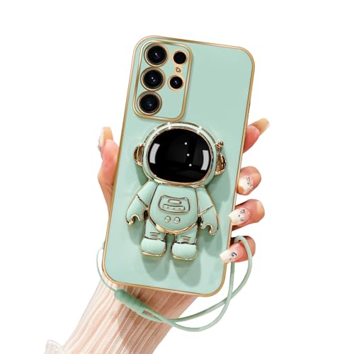 Tesazxcn Handyhülle für Samsung Galaxy S23 Ultra (Cyan) von Tesazxcn
