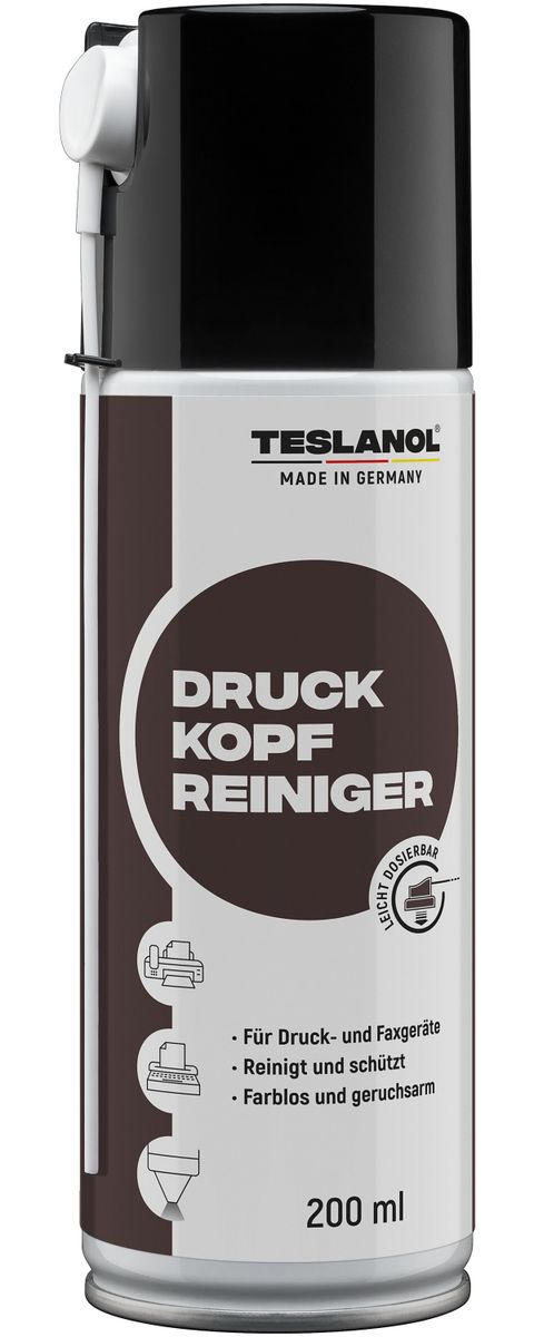TESLANOL 26040 Druckkopfreinigerspray, 200 ml von Teslanol