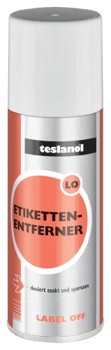 Teslanol Etiketten-Entferner 200ml Reinigung von Teslanol