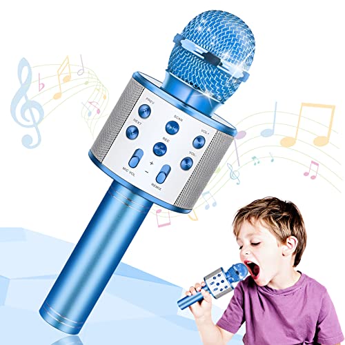 Tesoyzii Spielzeug ab 3 4 5 6 7 8 9 10 11 12 Jahre Junge, Mikrofon Kinder Geschenk Junge 3-12 Jahre Ostergeschenke Kinder Mikrofon Spielzeug Junge 3-12 Jahre Geschenke für Jungs von Tesoyzii