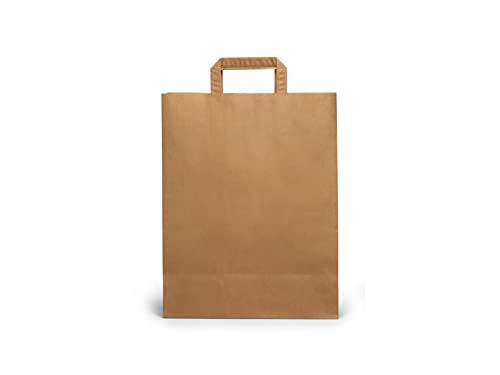 Tessera Bio Products Q222812 Kraftpapier Tragetasche mit Verstärkten Innengriffen, Naturfarbe, 22cm Länge, 12cm Höhe, 28cm Breite, 250 pcs Tessera Bio Products Q222812 Kraftpapier Tragetasche mit Verstärkten Innengriffen, Naturfarbe, 22cm Länge, 12cm Höhe, 28cm Breite, 250 pcs von Tessera Bio Products