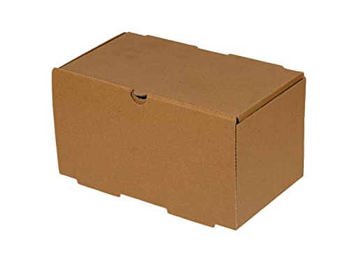 Tessera Bio Products Q22513512K Kraftpapier Foodbox zum Falten, Doppelburger, FSC Zertifiziert, Naturfarbe, 22.5cm Länge, 13.5cm Breite, 12cm Höhe, 100 pcs von Tessera Bio Products