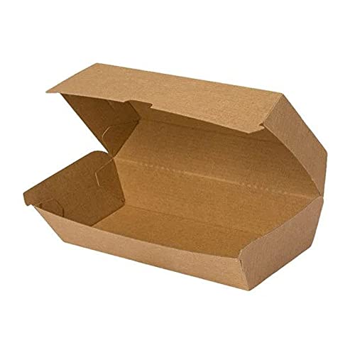 Tessera Bio Products QD21075H Dura Serie Kraftpapier Hot Dog Box, Naturbraun, 21cm Länge, 7cm Breite, 7.5cm Höhe, 50 Stück Tessera Bio Products QD21075H Dura Serie Kraftpapier Hot Dog Box, Naturbraun, 21cm Länge, 7cm Breite, 7.5cm Höhe, 50 Stück von Tessera Bio Products