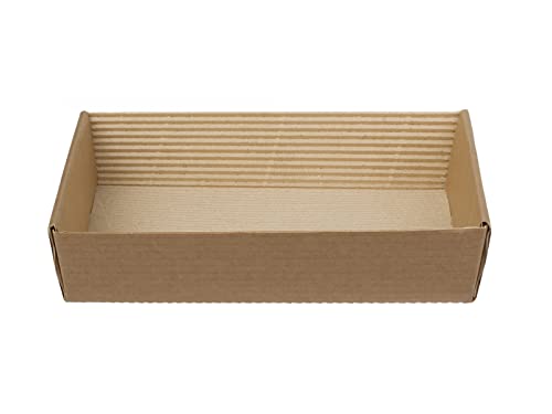 Tessera Bio Products QWBT Kraftpapier 2-Lagige Tablett, Naturfarbe, 23.5cm Länge, 20cm Breite, 5cm Höhe, 100 pcs Tessera Bio Products QWBT Kraftpapier 2-Lagige Tablett, Naturfarbe, 23.5cm Länge, 20cm Breite, 5cm Höhe, 100 pcs von Tessera Bio Products