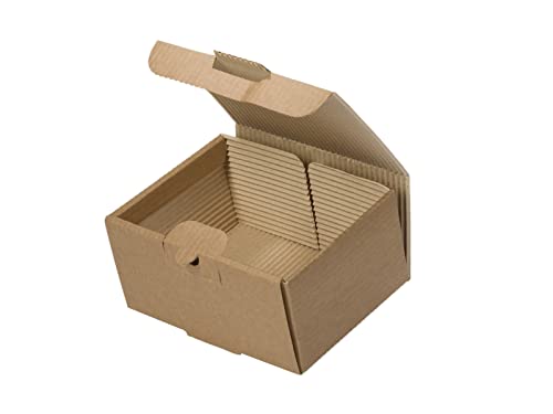 Tessera Bio Products QWSMP Kraftpapier 2-Lagige Kleine Portion Foodbox, Naturfarbe, 16.6cm Länge, 12cm Breite, 8cm Höhe, 100 pcs Tessera Bio Products QWSMP Kraftpapier 2-Lagige Kleine Portion Foodbox, Naturfarbe, 16.6cm Länge, 12cm Breite, 8cm Höhe, 100 pcs von Tessera Bio Products