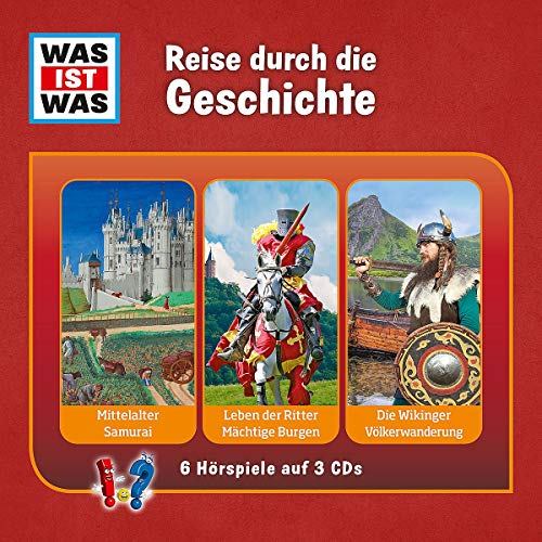Was Ist Was - 3-CD Hörspielbox Vol. 12 - Reise durch die Geschichte von Tessloff (Universal Music)