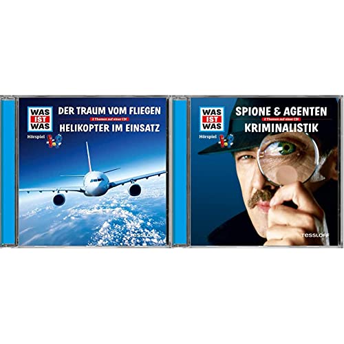 Der Traum vom Fliegen, Helikopter im Einsatz & Folge 51: Spione & Agenten/Kriminalistik von Tessloff Verlag Ragnar Tessloff GmbH & Co. KG