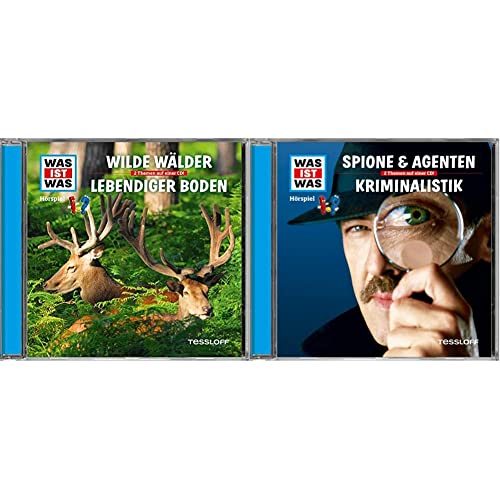 Folge 54: Wilde Wälder / Lebendiger Boden & Folge 51: Spione & Agenten/Kriminalistik von Tessloff Verlag Ragnar Tessloff GmbH & Co. KG
