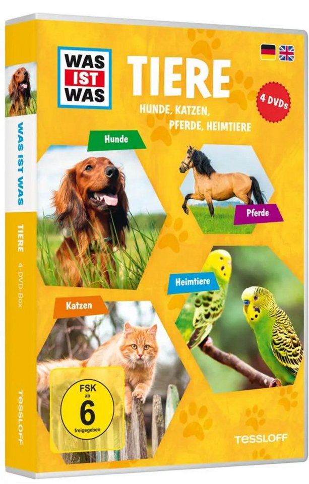 Tessloff Verlag DVD WAS IST WAS DVD-Box Tiere Tessloff Verlag DVD WAS IST WAS DVD-Box Tiere von Tessloff Verlag