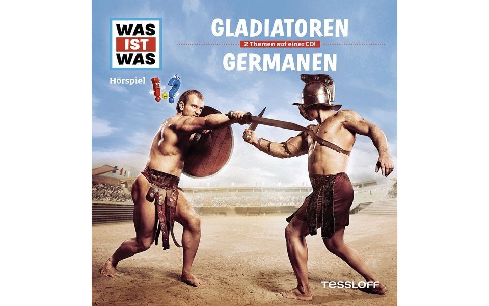 Tessloff Verlag Hörspiel-CD Gladiatoren / Die Germanen, 1 Audio-CD von Tessloff Verlag
