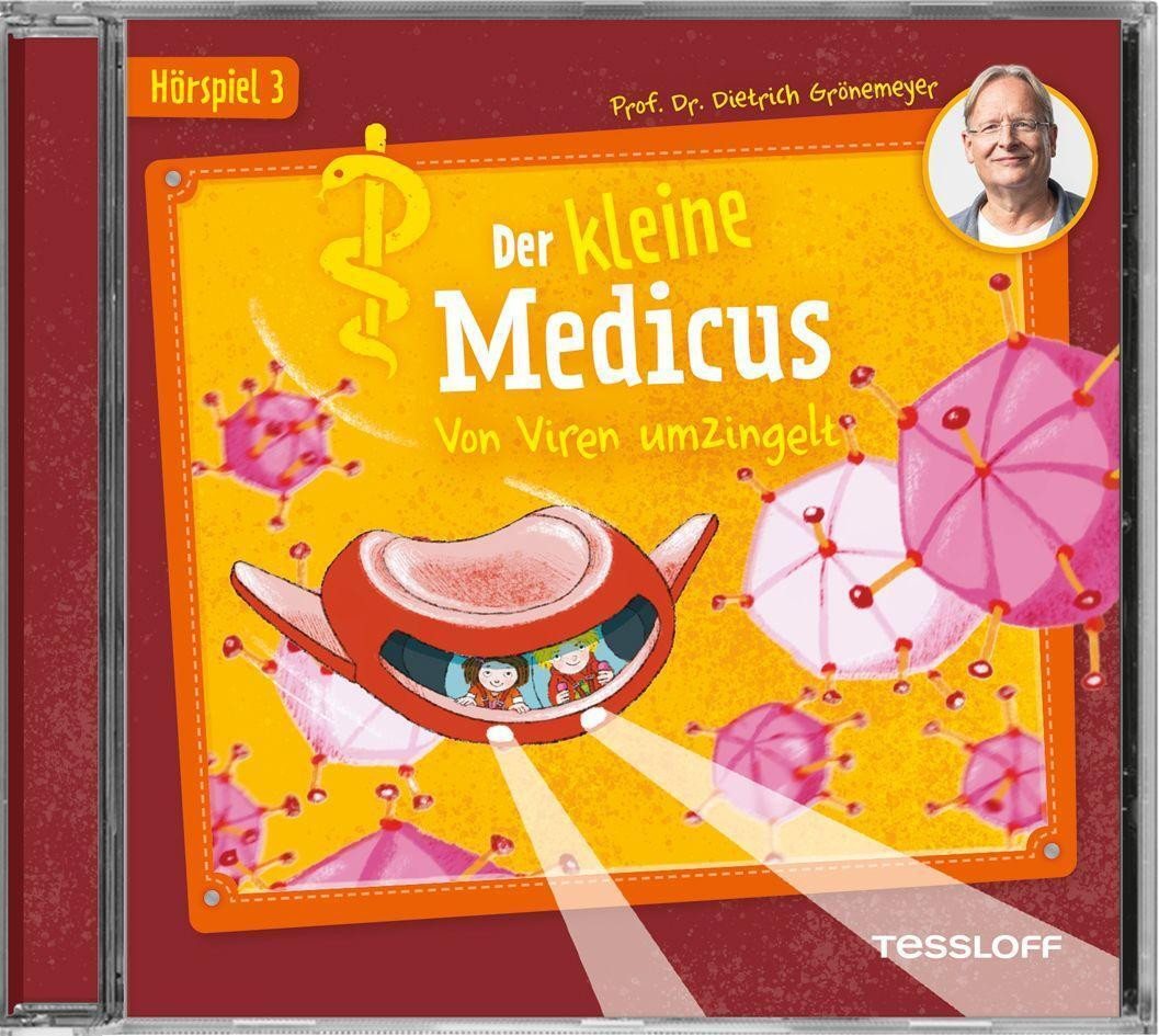 Tessloff Verlag Hörspiel Der kleine Medicus. Hörspiel 3: Von Viren umzingelt von Tessloff Verlag