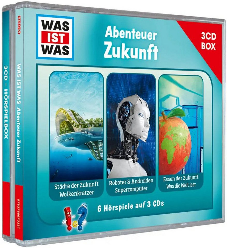 Tessloff Verlag Hörspiel WAS IST WAS 3-CD Hörspielbox. Abenteuer Zukunft Tessloff Verlag Hörspiel WAS IST WAS 3-CD Hörspielbox. Abenteuer Zukunft von Tessloff Verlag
