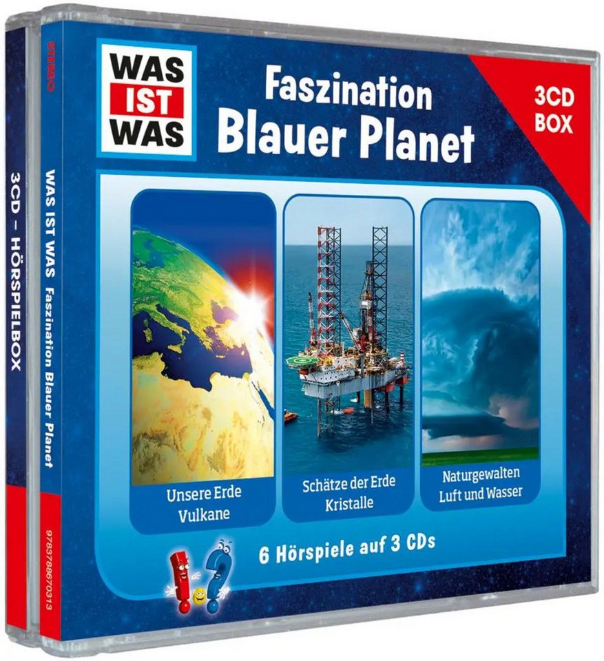Tessloff Verlag Hörspiel WAS IST WAS 3-CD Hörspielbox. Faszination Blauer Planet Tessloff Verlag Hörspiel WAS IST WAS 3-CD Hörspielbox. Faszination Blauer Planet von Tessloff Verlag