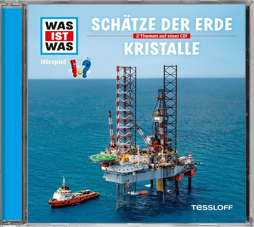 Tessloff Verlag Hörspiel WAS IST WAS Hörspiel: Schätze der Erde/ Kristalle, Audio-CD von Tessloff Verlag