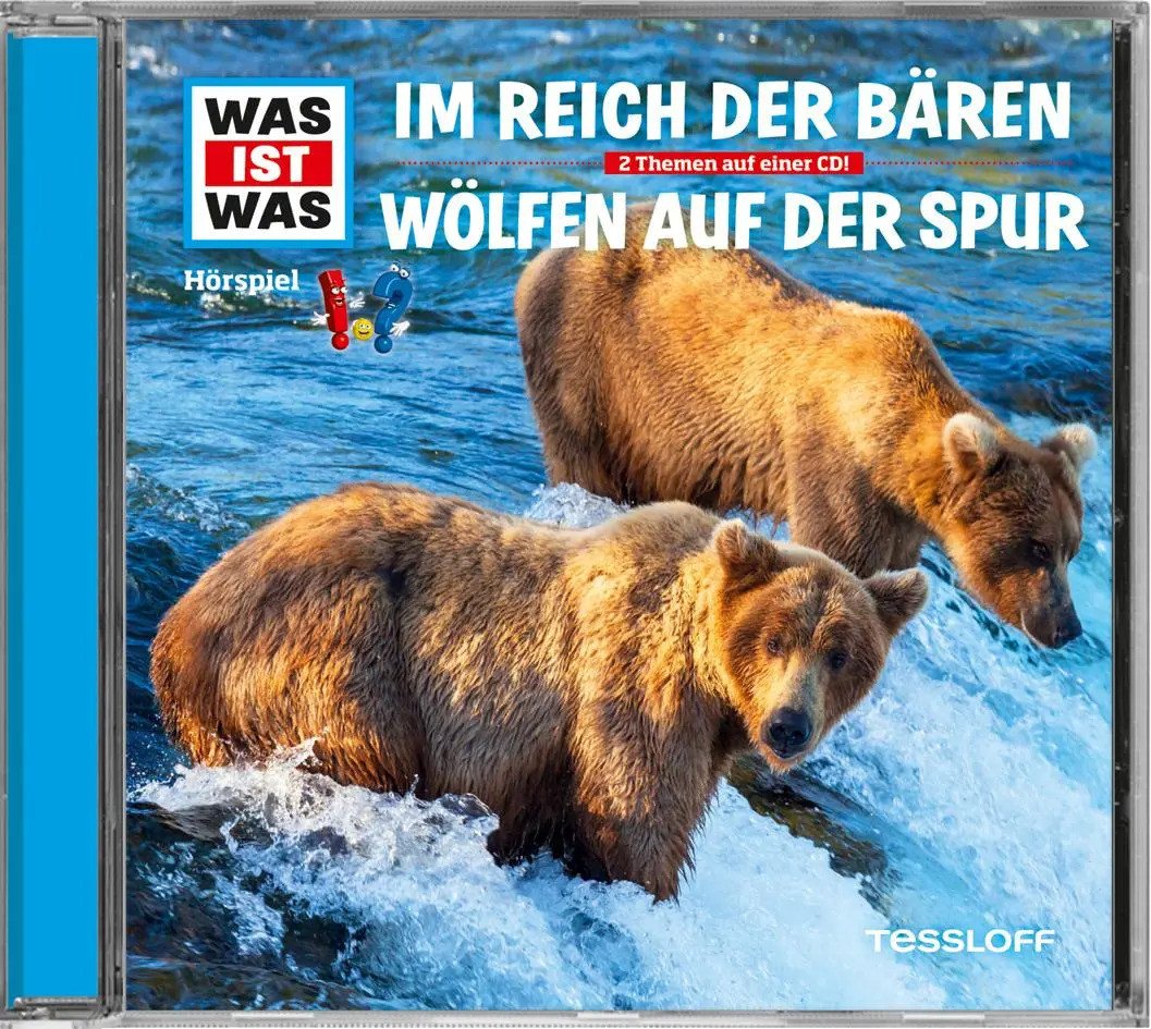 Tessloff Verlag Hörspiel Was ist was Hörspiel-CD: Bären/ Wölfe Tessloff Verlag Hörspiel Was ist was Hörspiel-CD: Bären/ Wölfe von Tessloff Verlag