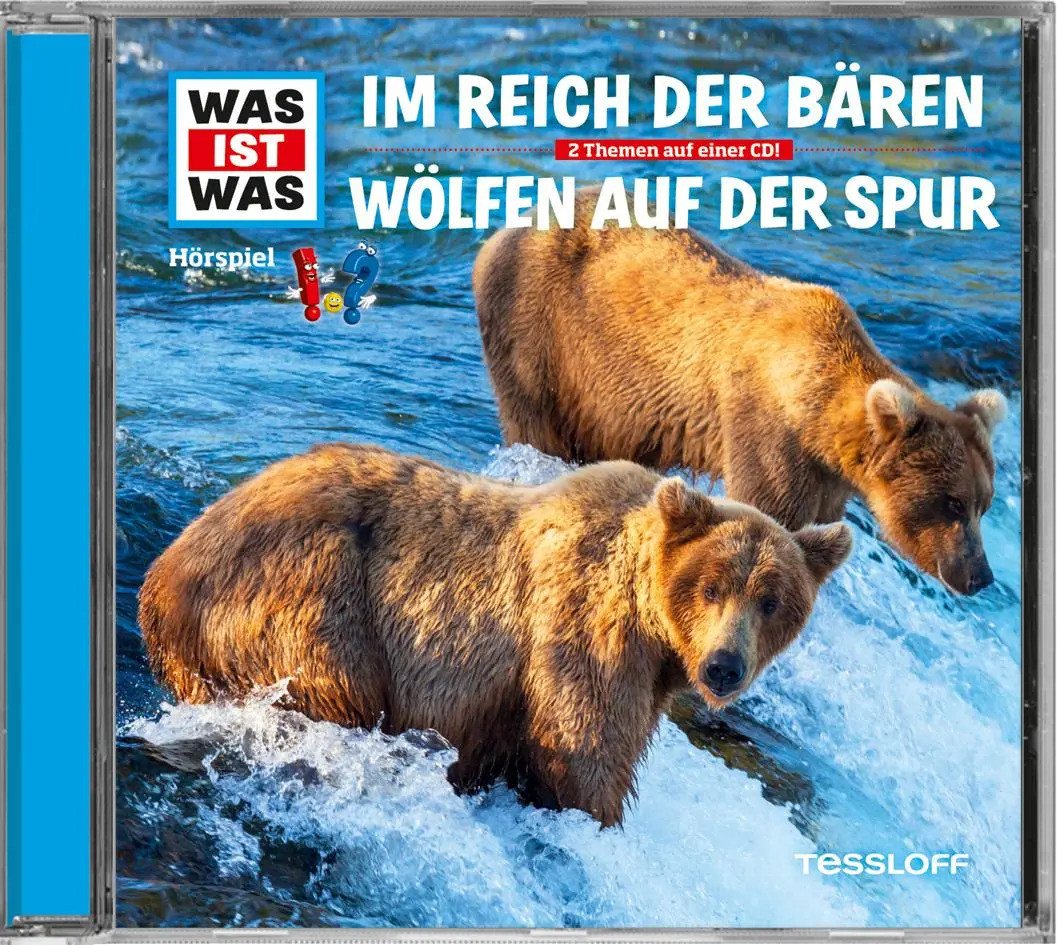 Tessloff Verlag Hörspiel Was ist was Hörspiel-CD: Bären/ Wölfe von Tessloff Verlag