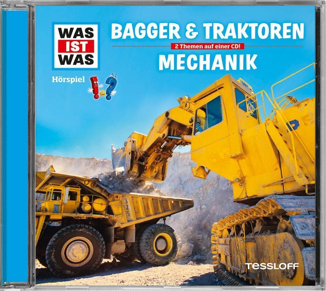 Tessloff Verlag Hörspiel Was ist was Hörspiel-CD: Bagger & Traktoren/ Mechanik von Tessloff Verlag