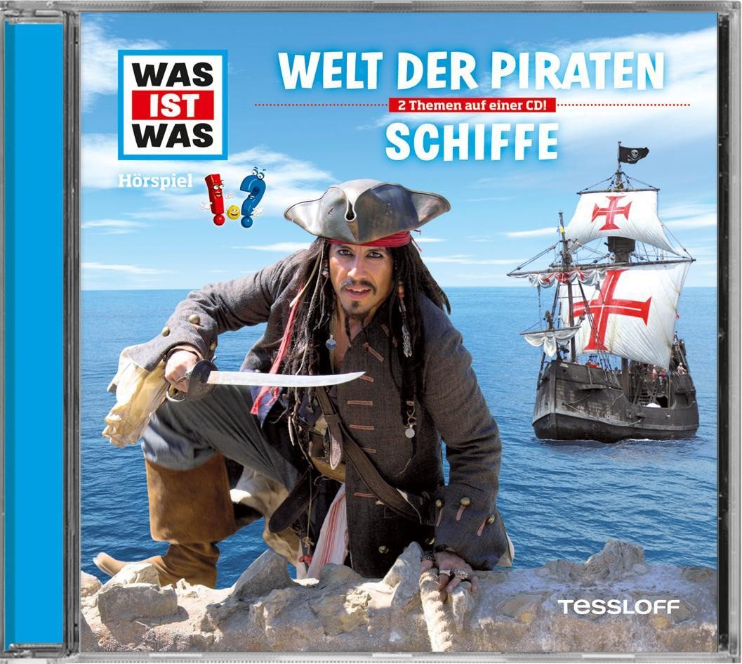 Tessloff Verlag Hörspiel Was ist was Hörspiel-CD: Piraten/ Schiffe von Tessloff Verlag