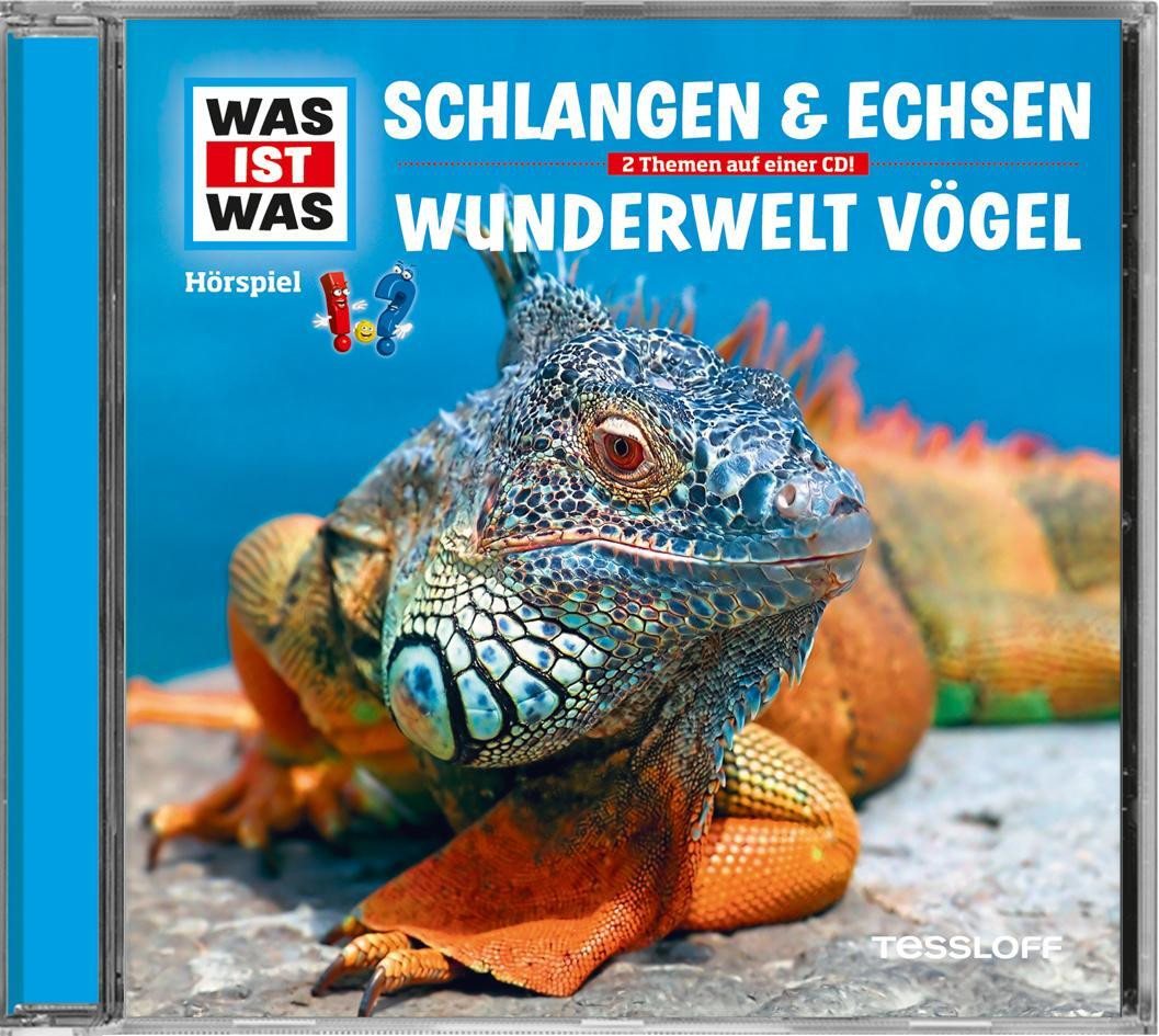 Tessloff Verlag Hörspiel Was ist was Hörspiel-CD: Schlangen & Echsen/ Vögel von Tessloff Verlag