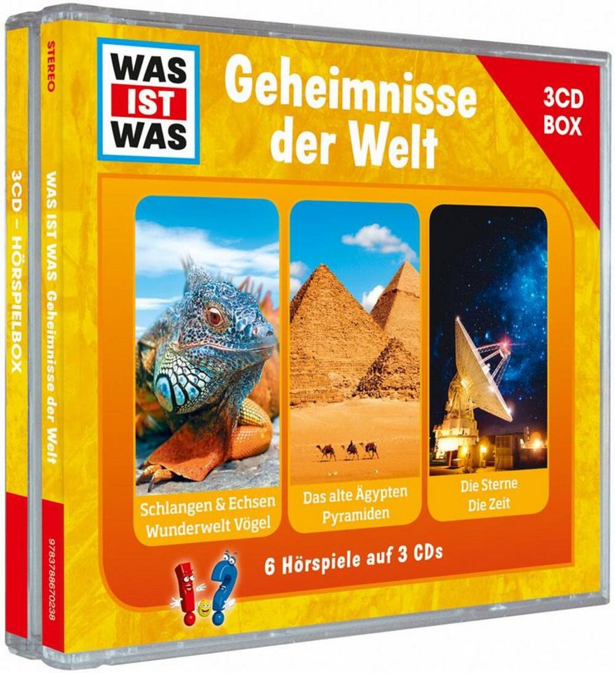 Tessloff Verlag Hörspiel Was ist was Hörspielbox: Geheimnisse der Welt von Tessloff Verlag