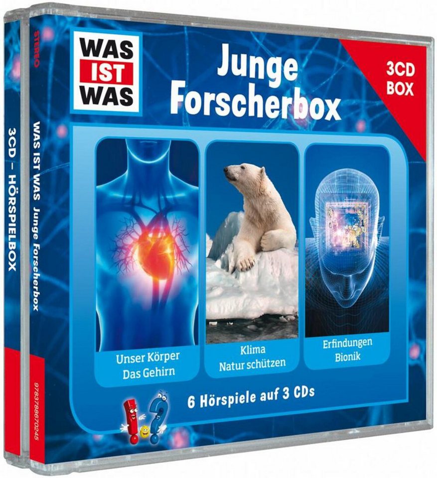 Tessloff Verlag Hörspiel Was ist was Hörspielbox: Junge Forscher-Box von Tessloff Verlag