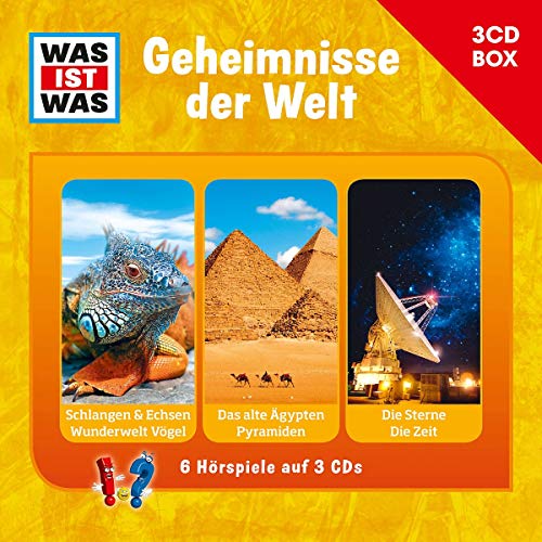 Was Ist Was 3-CD Hörspielbox Vol.3 – Geheimnisse der Welt von Tessloff