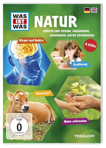 Was Ist Was DVD Natur. Körper und Gehirn, Ernährung, Bauernhof, Natur erforschen Was Ist Was DVD Natur. Körper und Gehirn, Ernährung, Bauernhof, Natur erforschen von Tessloff
