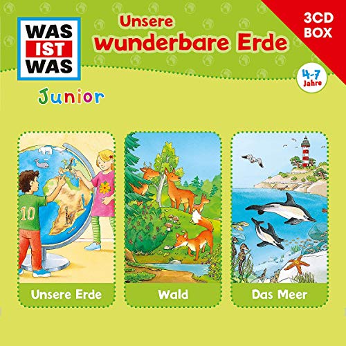 Was Ist Was Junior-3-CD Hörspielbox Vol.2 Erde von Tessloff