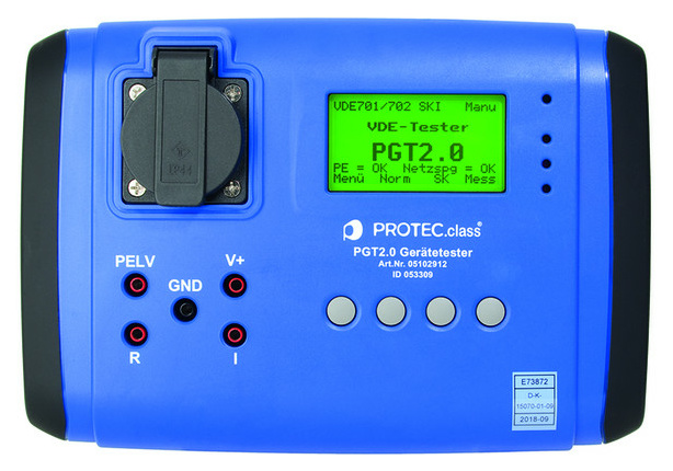 PGT2.0 Gerätetester 2.0 VDE 701/702/751 PGT2.0 Gerätetester 2.0 VDE 701/702/751 von Testboy GmbH