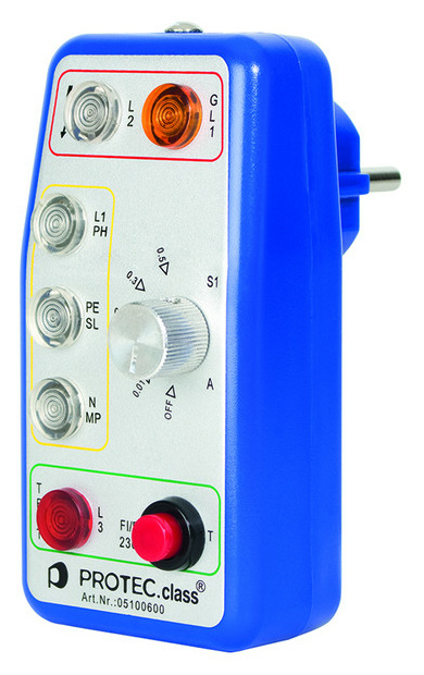 PPG FI Steckdosenprüfgerät mit FI Tester PPG FI Steckdosenprüfgerät mit FI Tester von Testboy GmbH