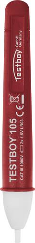 Testboy 105 Berührungsloser Spannungsprüfer CAT III 1000V LED, Akustik, Vibration Testboy 105 Berührungsloser Spannungsprüfer CAT III 1000V LED, Akustik, Vibration von Testboy