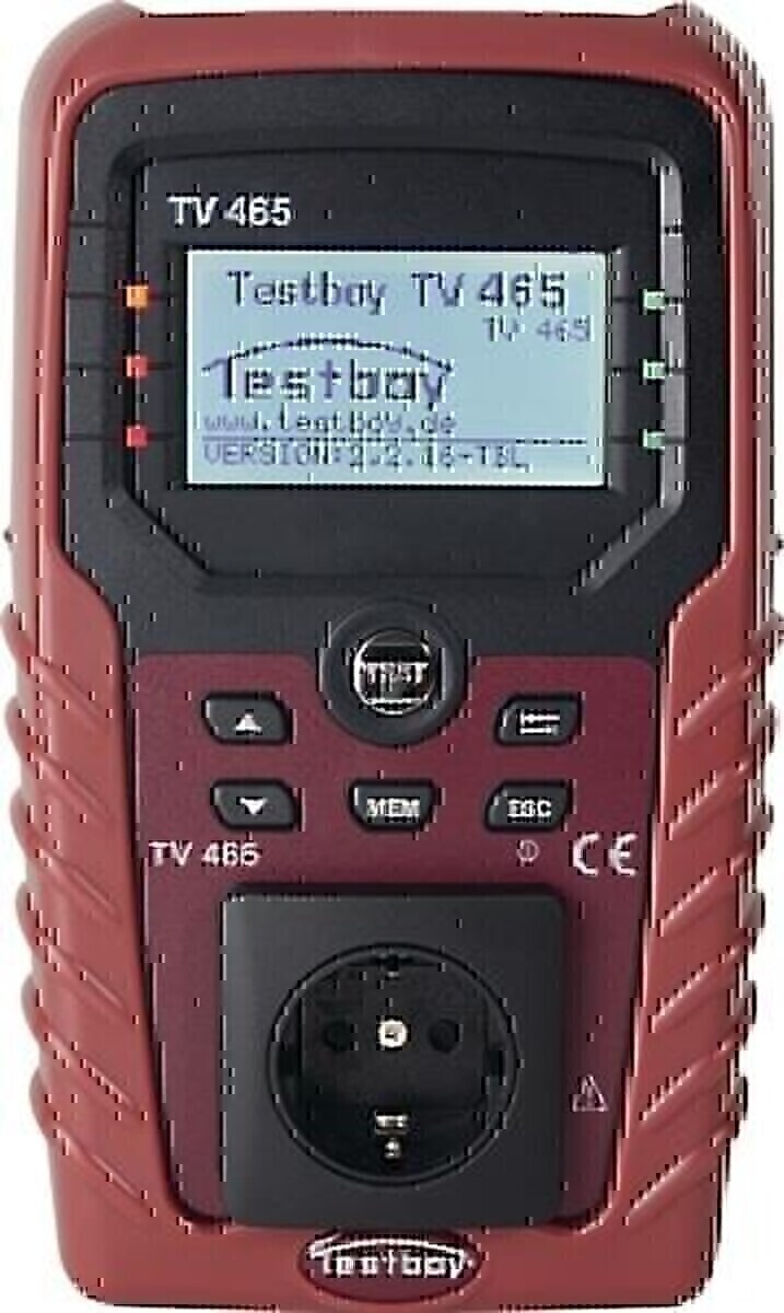 Testboy Gerätetester TV 465 p.m.Schutzleiter-/Isolationswiderstand Testboy Gerätetester TV 465 p.m.Schutzleiter-/Isolationswiderstand von Testboy