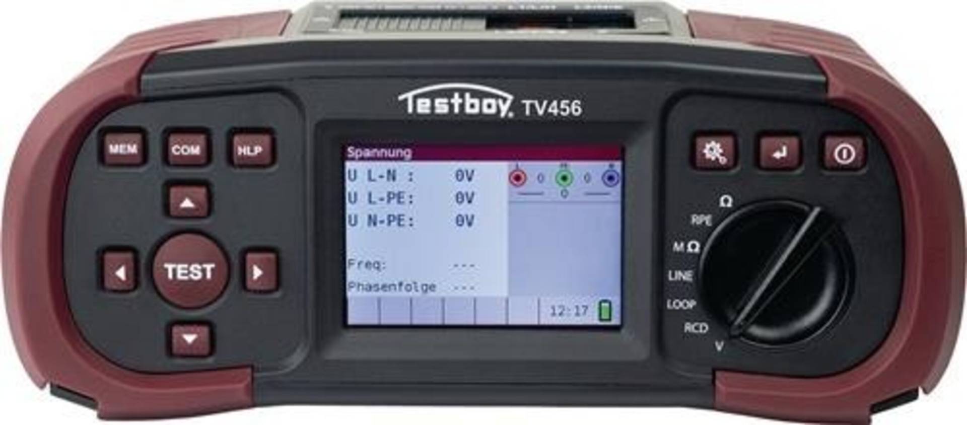 Testboy Installationsprüfgerät TV 456 z.Prüfung elektrischer Anlagen Testboy Installationsprüfgerät TV 456 z.Prüfung elektrischer Anlagen von Testboy