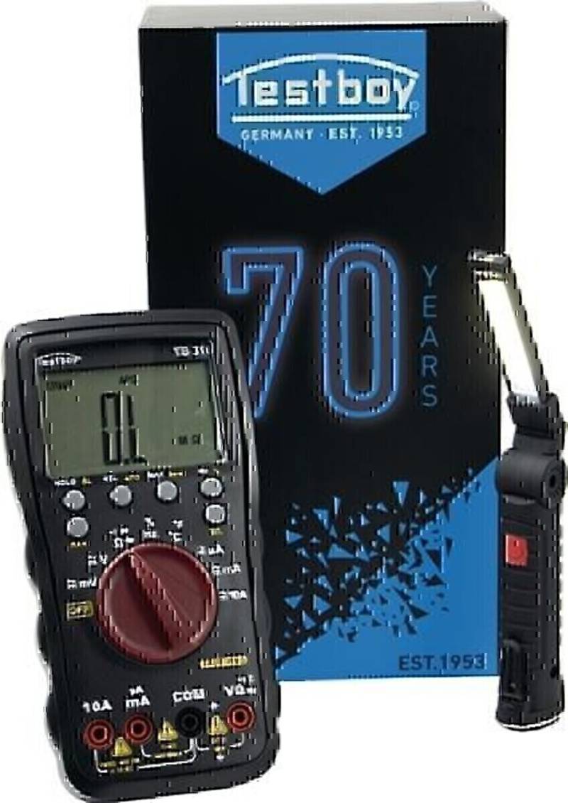 Testboy Multimeter TB 316 BLACK EDITION 600 mV-600 V AC,600 mV-600 V DC TRUE RMS von Testboy