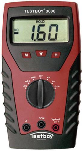 Testboy TB-3000 Hand-Multimeter digital CAT IV 600V Anzeige (Counts): 2000 von Testboy