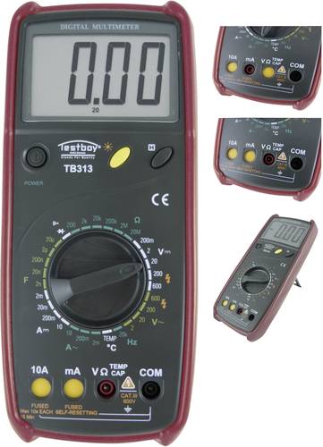 Testboy TB 313 Hand-Multimeter digital CAT III 600V Anzeige (Counts): 2000 von Testboy