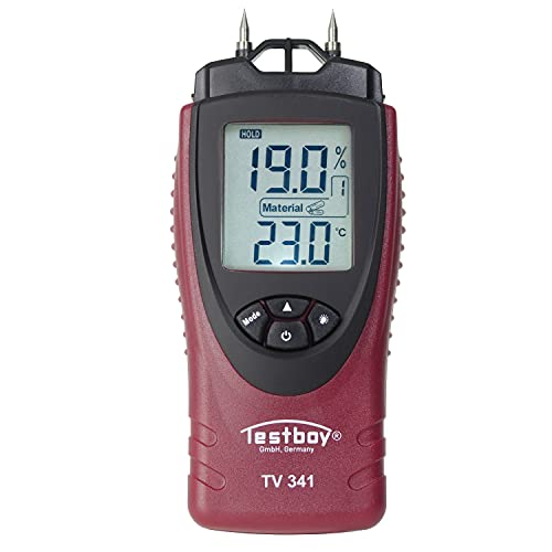 Testboy TV 341 Materialfeuchtemessgerät Messbereich Baufeuchtigkeit (Bereich) 0 bis 55% Messbereich von Testboy