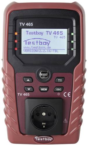 Testboy TV 465 PRO Gerätetester VDE-Norm 0701-0702 von Testboy